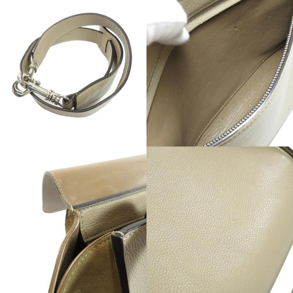 Celine Trapeze bag Dune calfskin leather suede - Picture 6 of 11